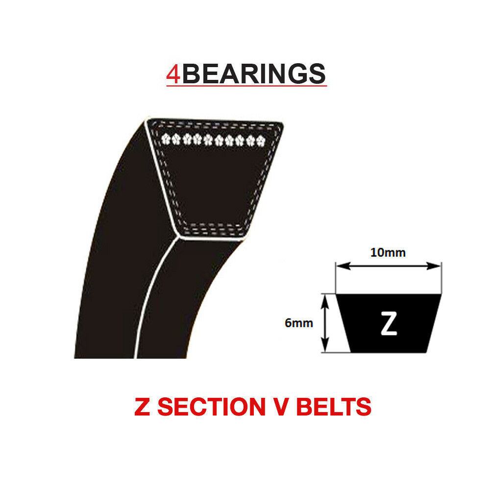 Z42.5 Z Section V Belt 10mm x 6mm